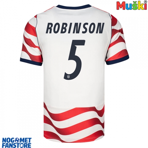 Sjedinjene Države Antonee Robinson #5 Domaci Dres SP 2026 Kratak Rukav